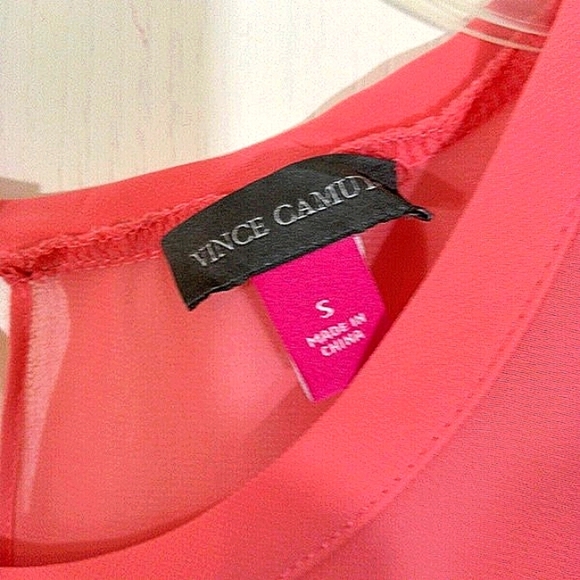 Vince Camuto Coral Sleeveless Top - Picture 3 of 5